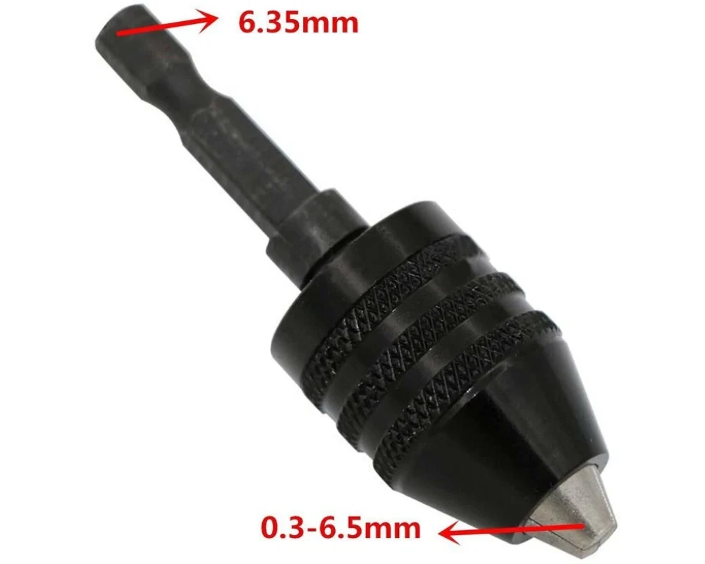 Drill Chuck Adapter Hex 0.3-6.5mm - Image 6