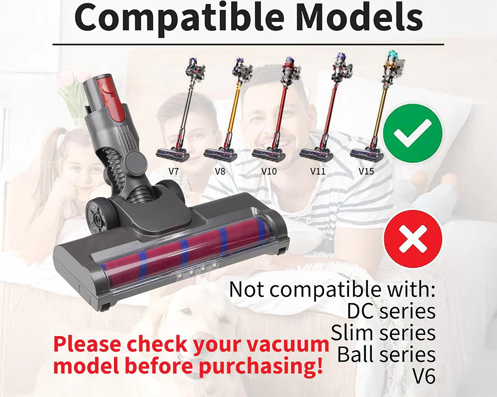 Dyson Soft Roller Brush Dyson Motorhead Brush Head - Image 9
