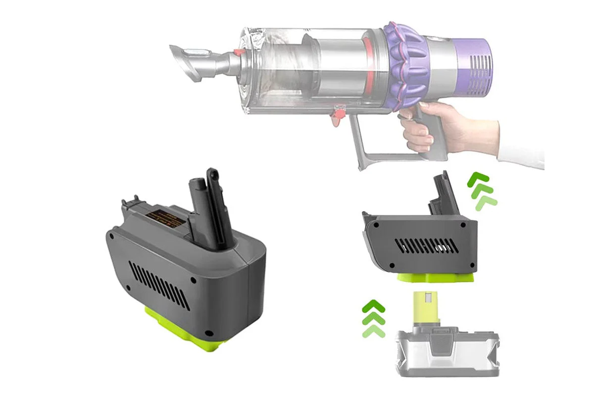 Dyson V10 Adapter for Ryobi 18V Lithium Battery Converter - Image 2