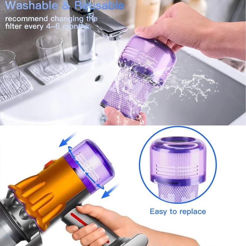 Dyson V12 Slim Replacement Filter 2PCS - Image 5