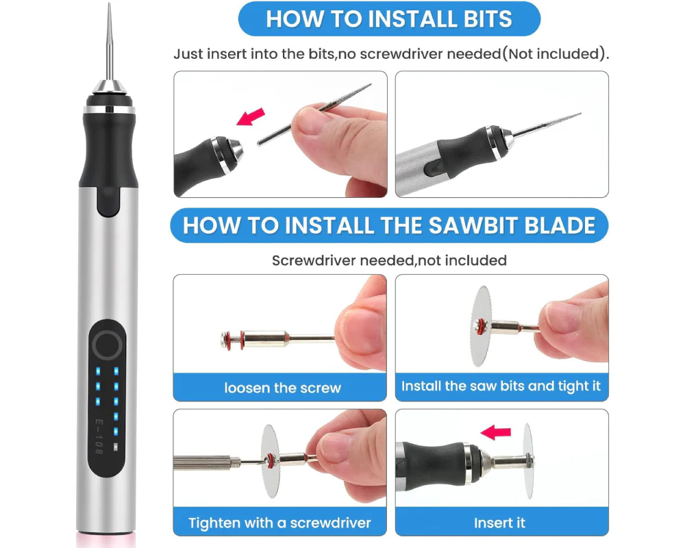Electric Engraving Pen Kit - Image 3