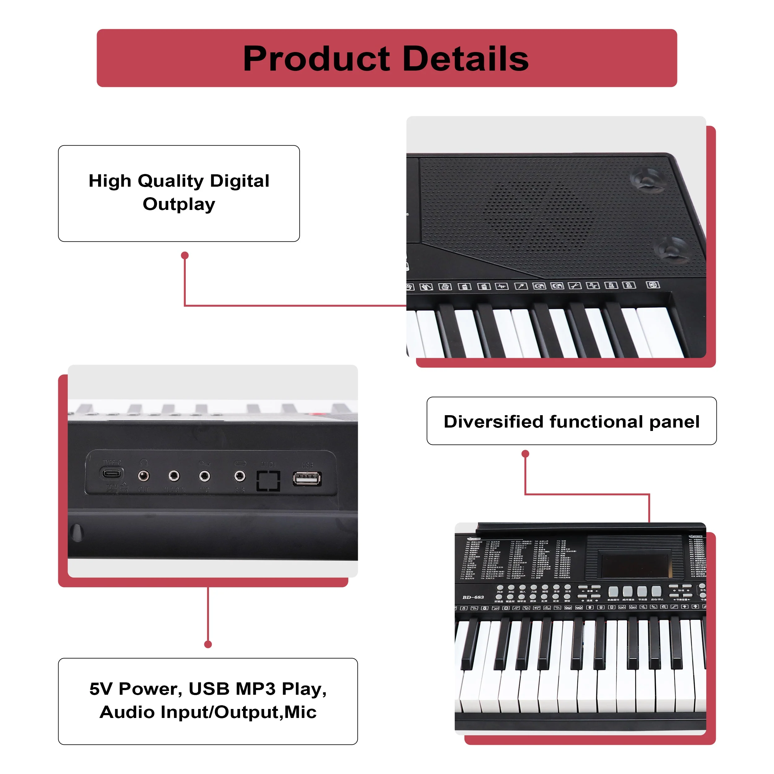 Electric Keyboard Piano - Image 2