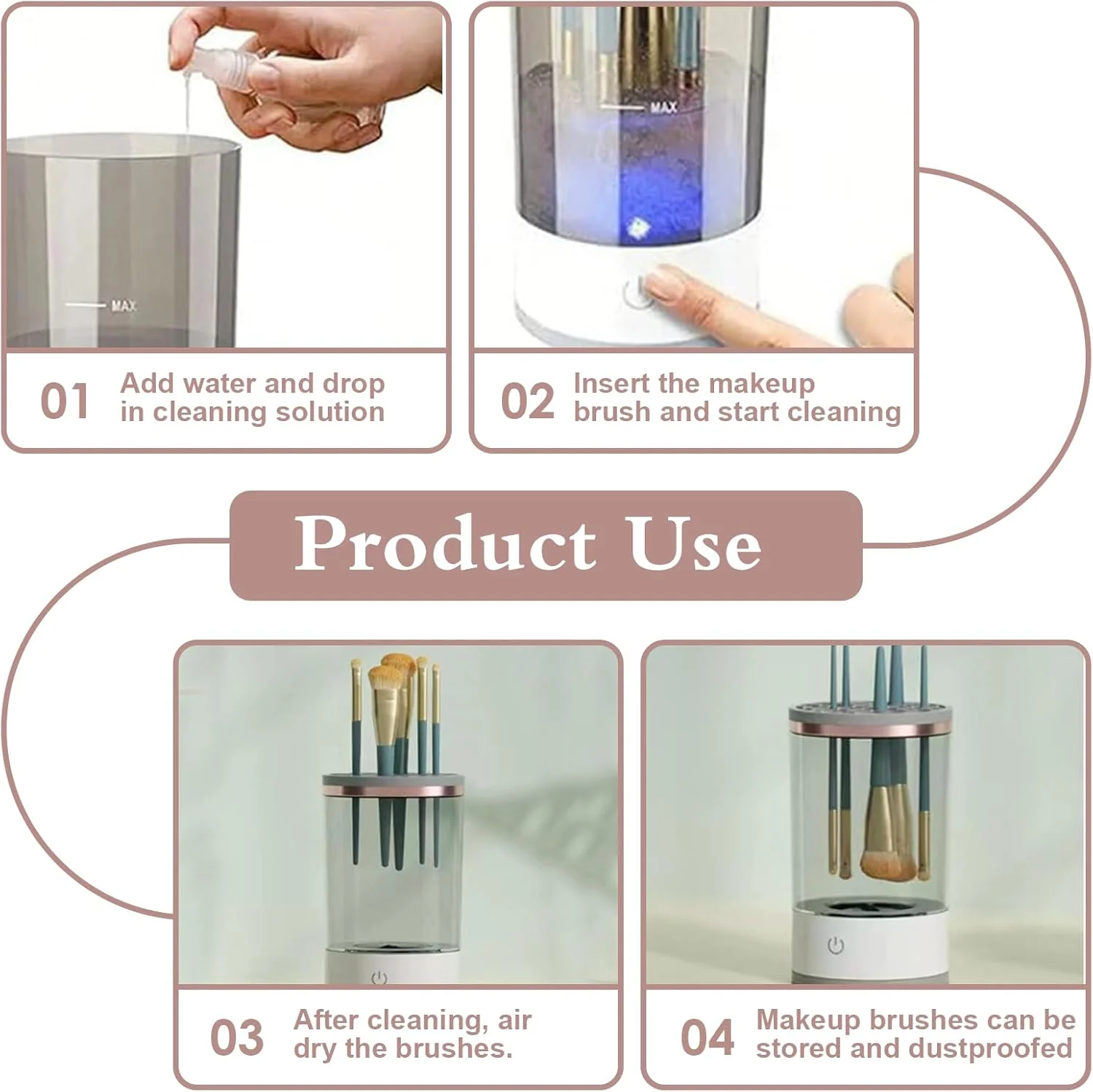 Electric Makeup Brush Cleaner - Image 7