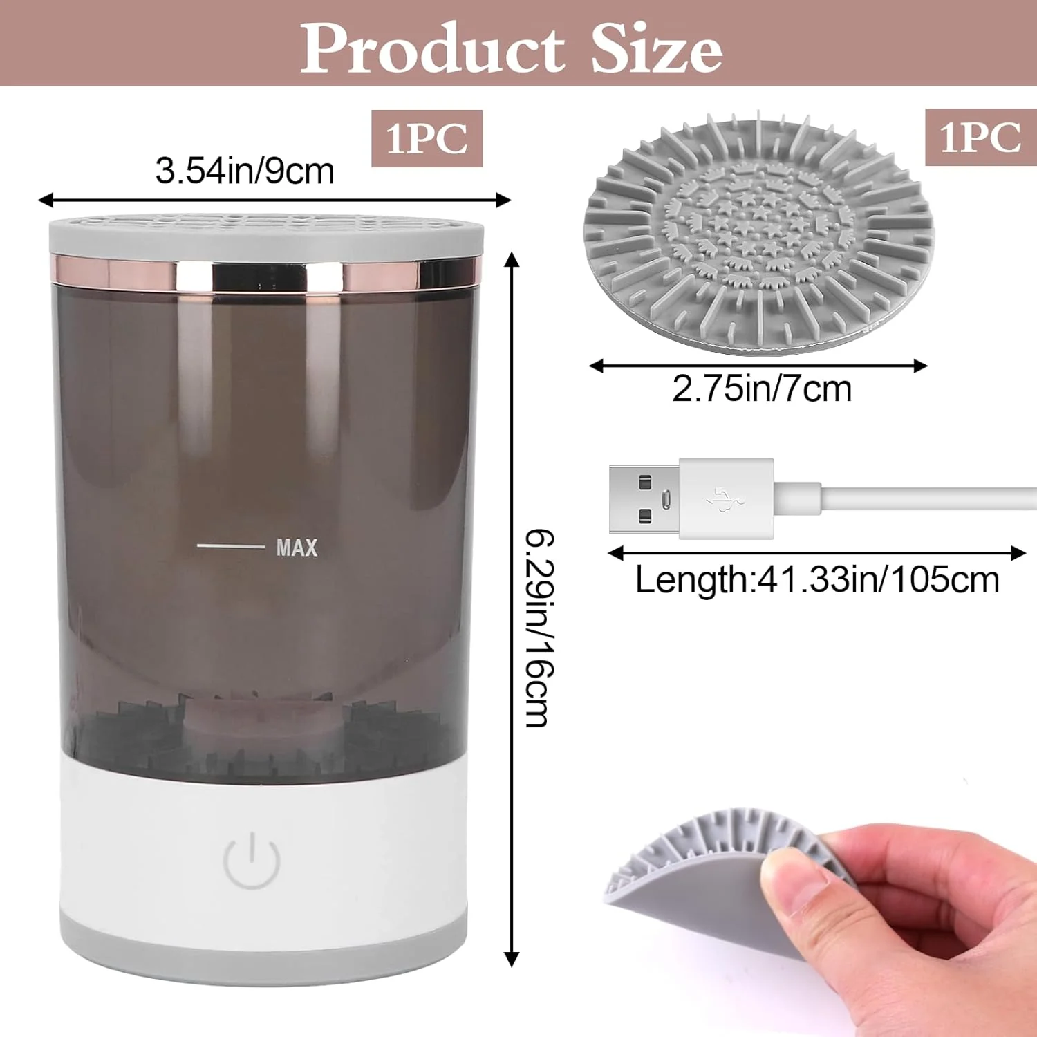 Electric Makeup Brush Cleaner - Image 9