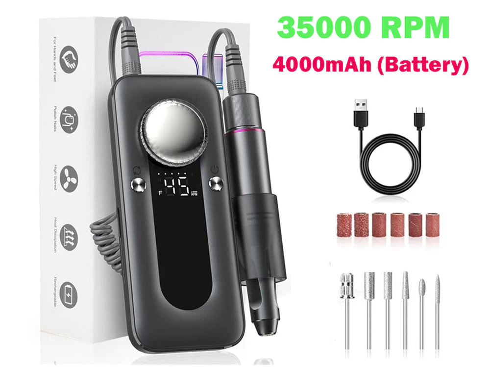 Electric Nail Drill Kit Machine - Image 3