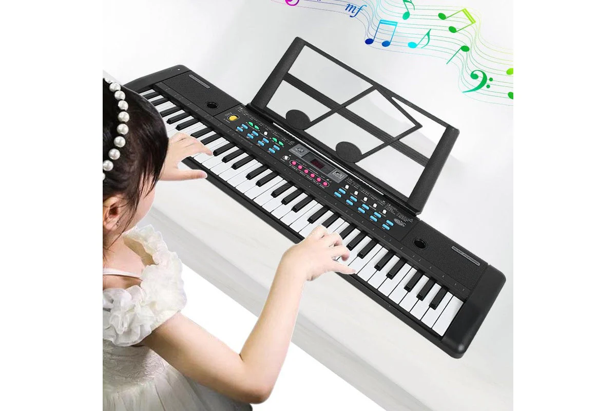 Electronic Keyboard Piano and Piano Stand - Image 4