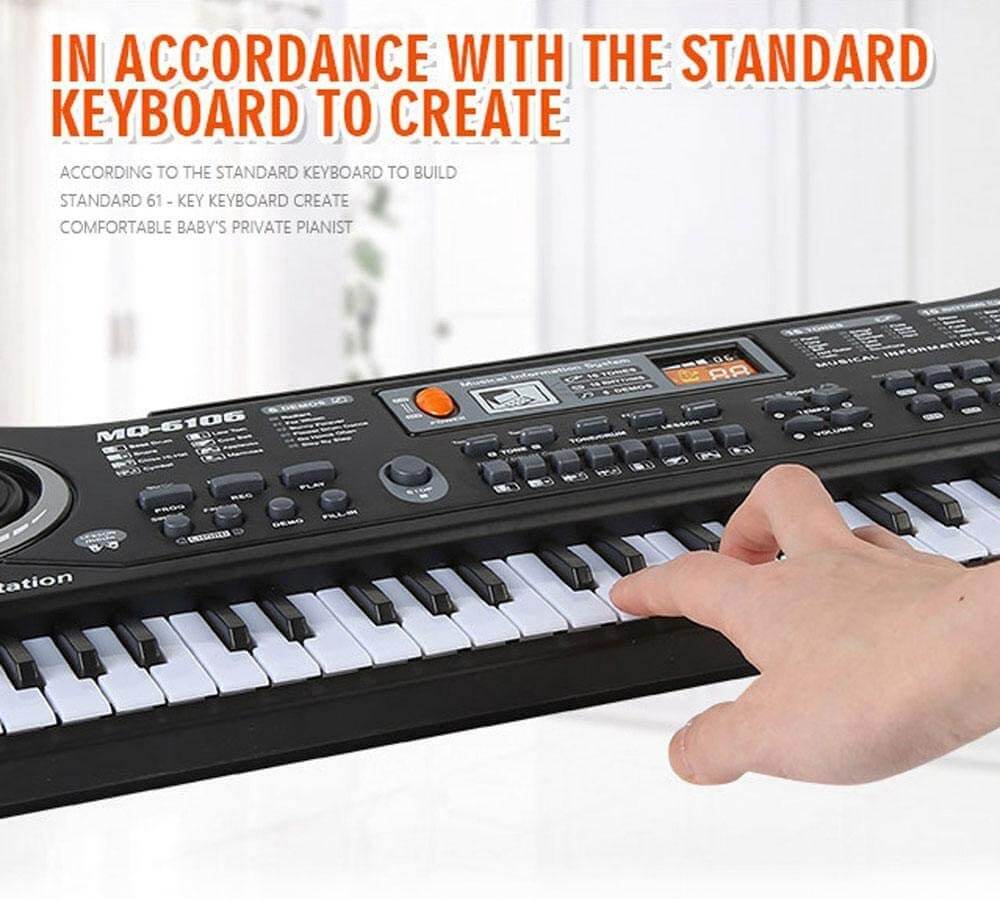 Electronic Keyboard Piano Piano 61-Keys - Image 9