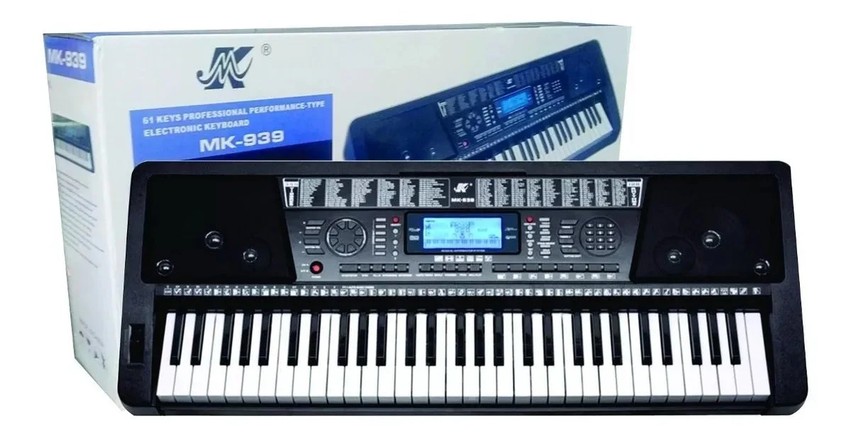Electronic Piano Keyboard Piano with Stand Headphone and Stool - Image 9