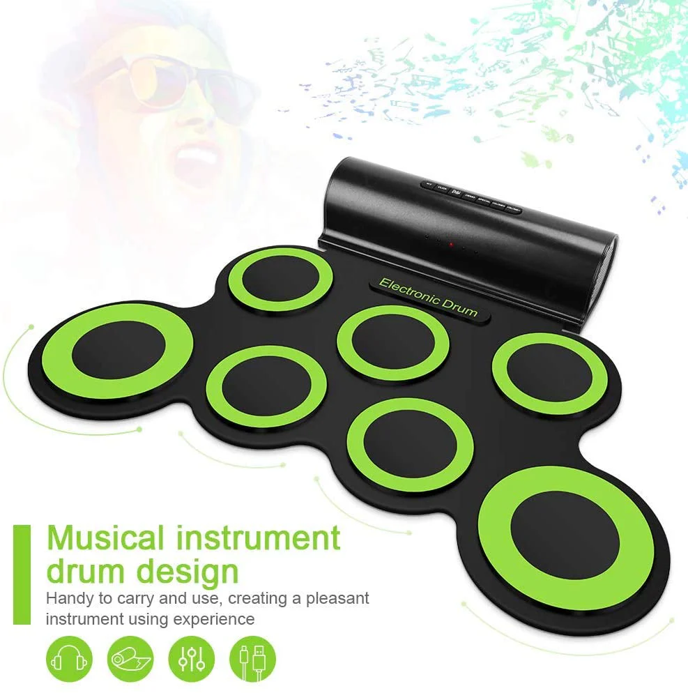 Electronic Roll Up Drum Kit - Image 8