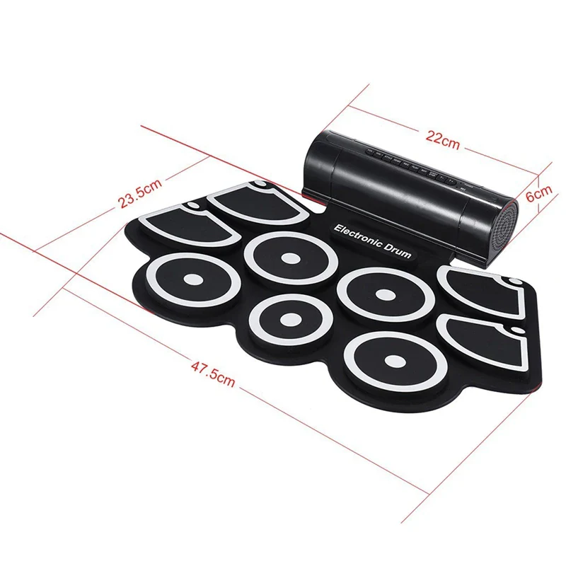 Electronic Roll Up Drum Kit - Image 6