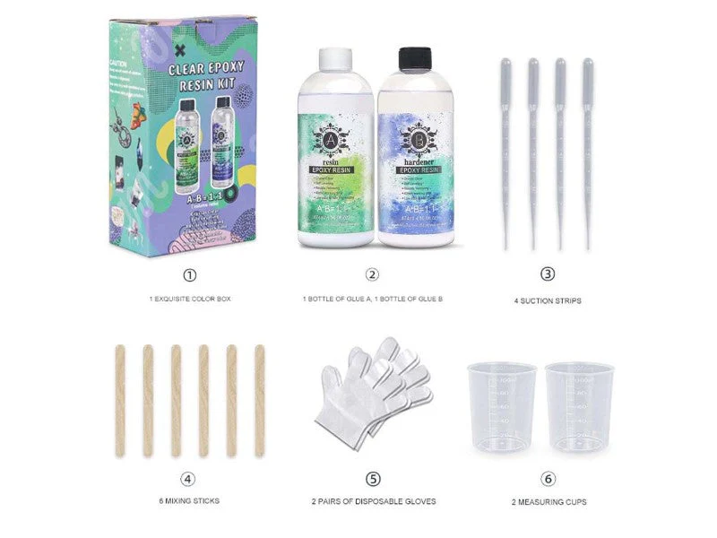 Epoxy Resin 1:1 1000ml Kit - Image 6