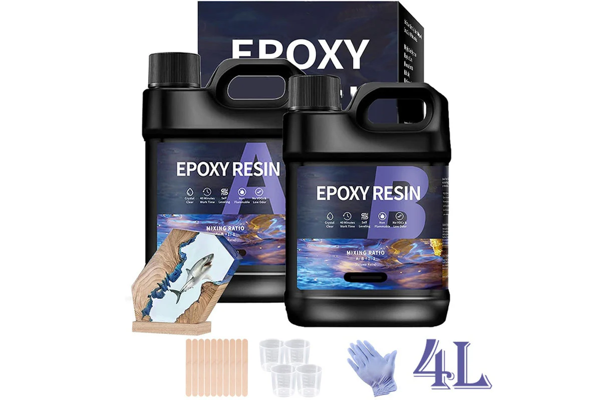 Epoxy Resin 1:1  4 Liter Kit - Image 3