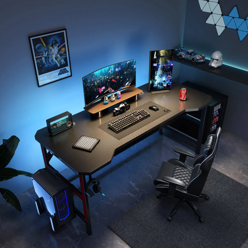 Ergonomic Office Chair with Massager and Footrest Gaming Racing Chair - Image 10