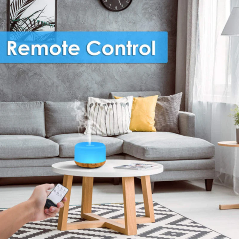 Essential Oil Diffuser 500ml Remote Control Diffusers with 10ml Essential Oil - Image 7