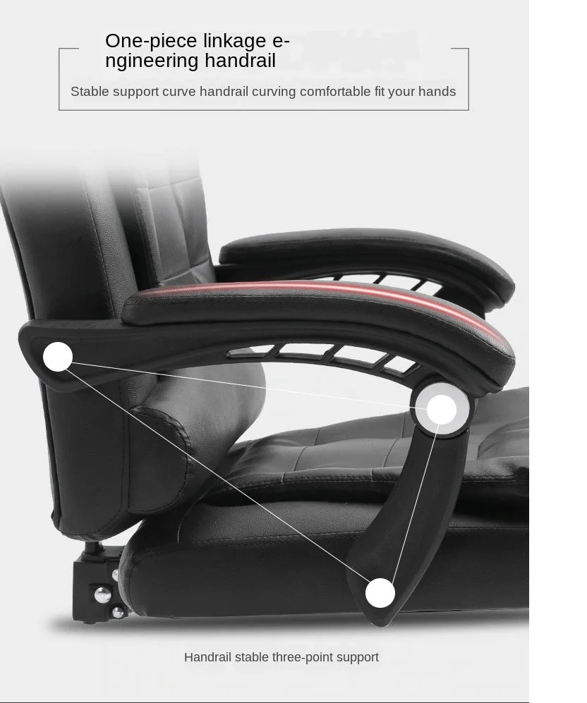 Executive Leather Office Chair - Image 6