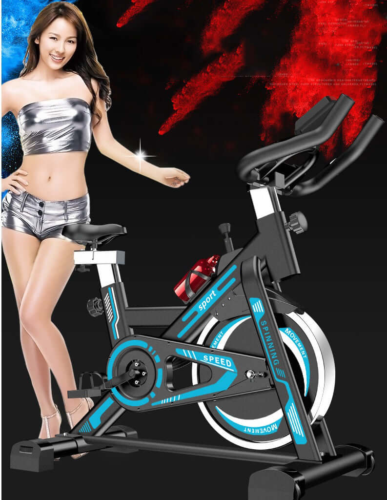 Exercise bike Heavy Duty Blue Spin bike - Image 3