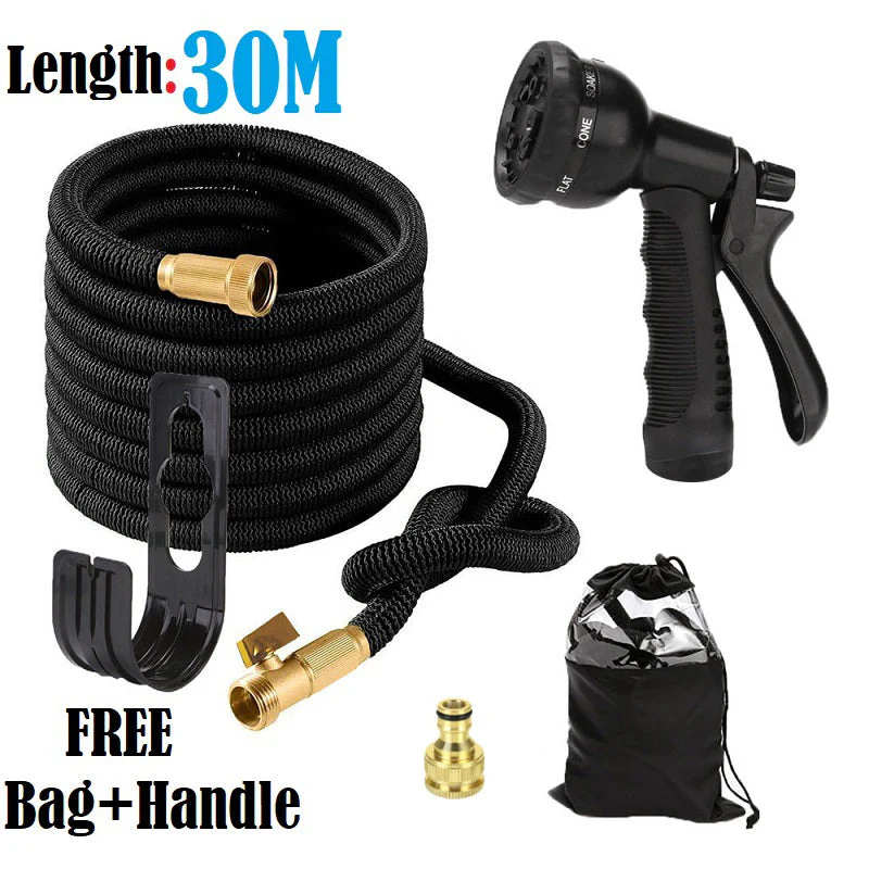 Expandable Flexible Garden Hose Spray Nozzle 30M - Image 4