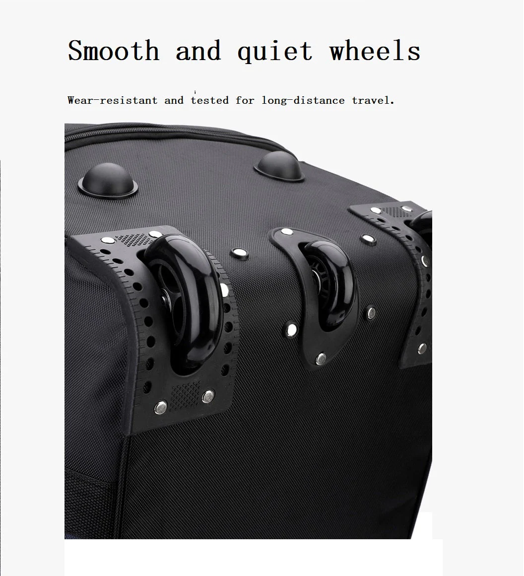 Expandable Rolling Checked-In Duffle Bag with Wheels - Image 9