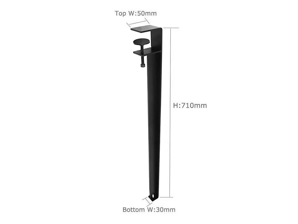 F-Shaped table Legs 71cm- Pack of 4 - Image 7