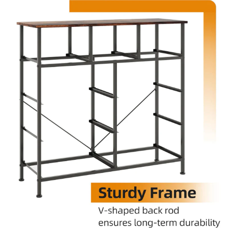 Fabric Dresser for Bedroom with 9 Drawers, Tall 4-Tier Storage Tower for Closet - Image 7