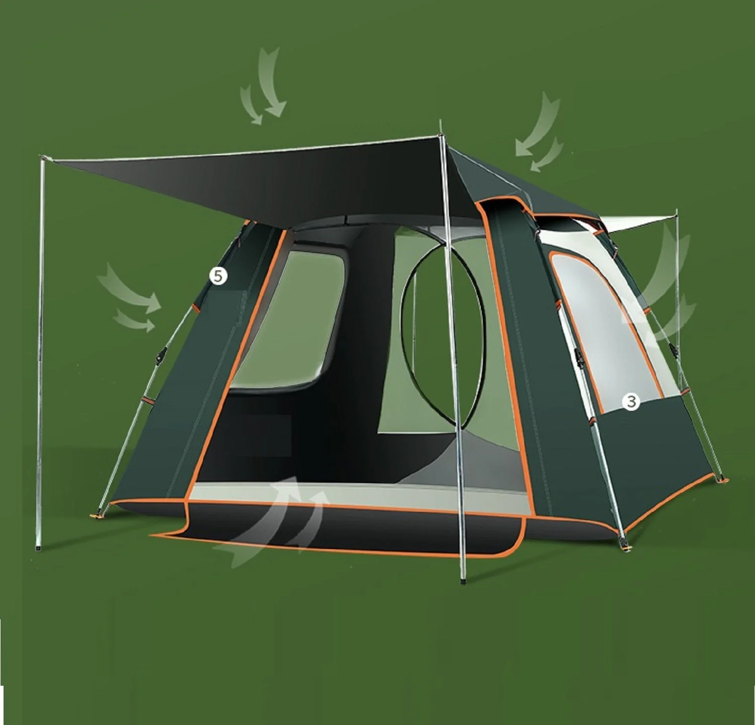 Family Tent – Lightweight & Easy to Set Up - Image 6