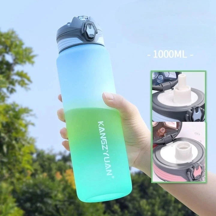 Fashional Sports Drink & Water Bottle with Scale 1000ml - Image 5