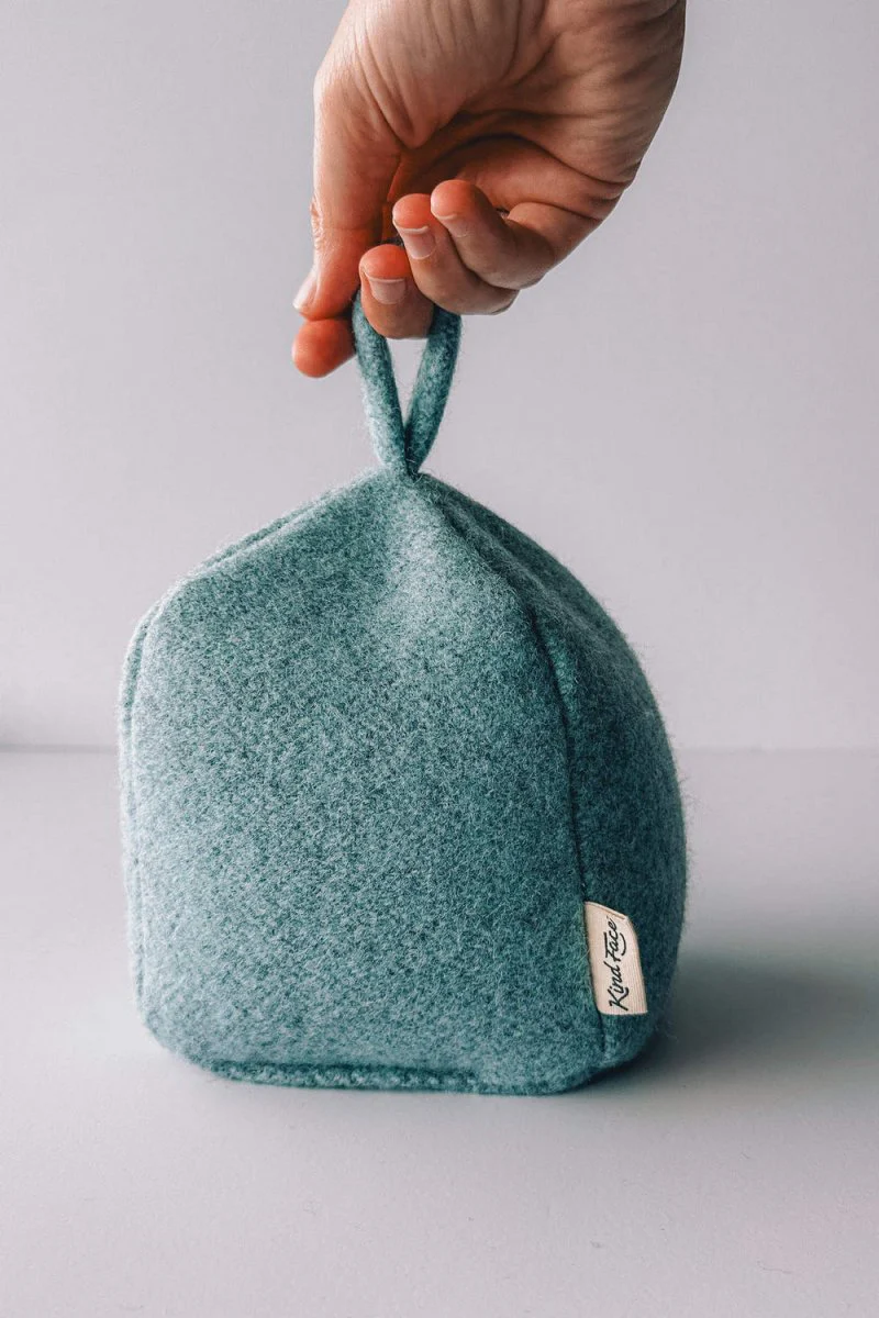 Felted NZ Wool Door Stop - Image 4