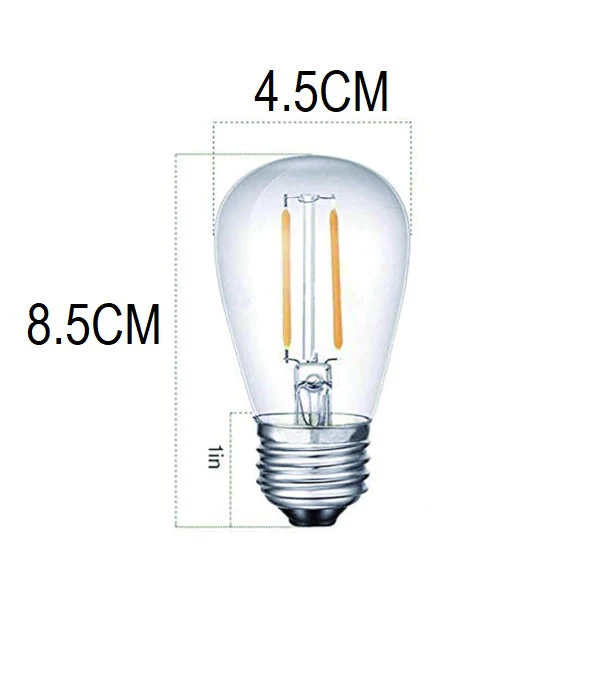 Festoon Light String Lights 20M 24 LED Bulbs - Image 21