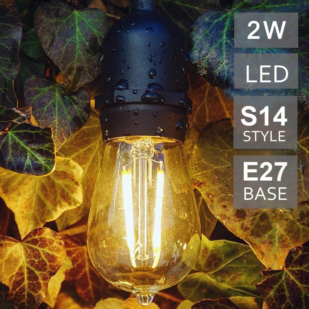 Festoon Lights String Lights 5M-5 bulbs - Image 5