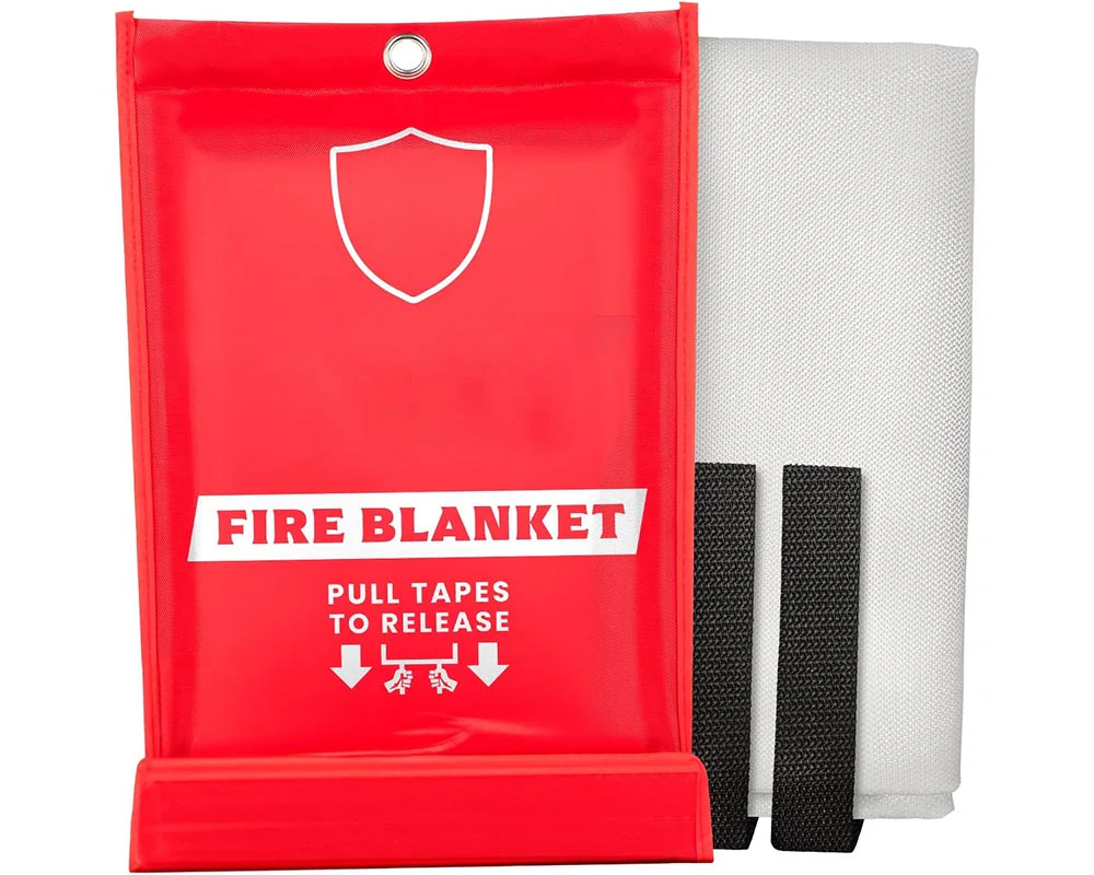 Fire Emergency Safety Blanket 1m x 1m - Image 2