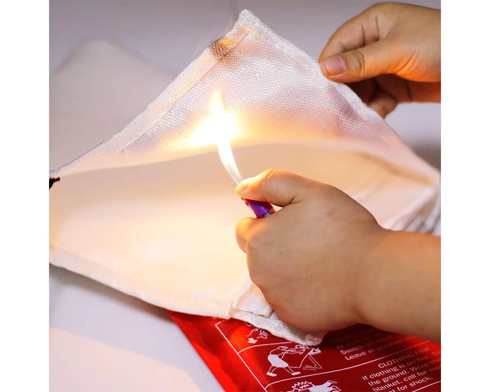 Fire Emergency Safety Blanket 1m x 1m - Image 7