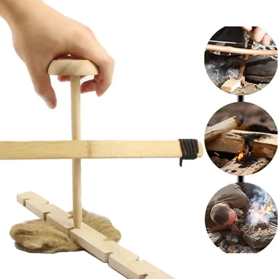 Fire Starter - Wood Bow Drill - Image 2