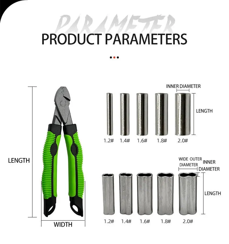 Fishing Crimping Tool Kit - Crimp set - Image 2