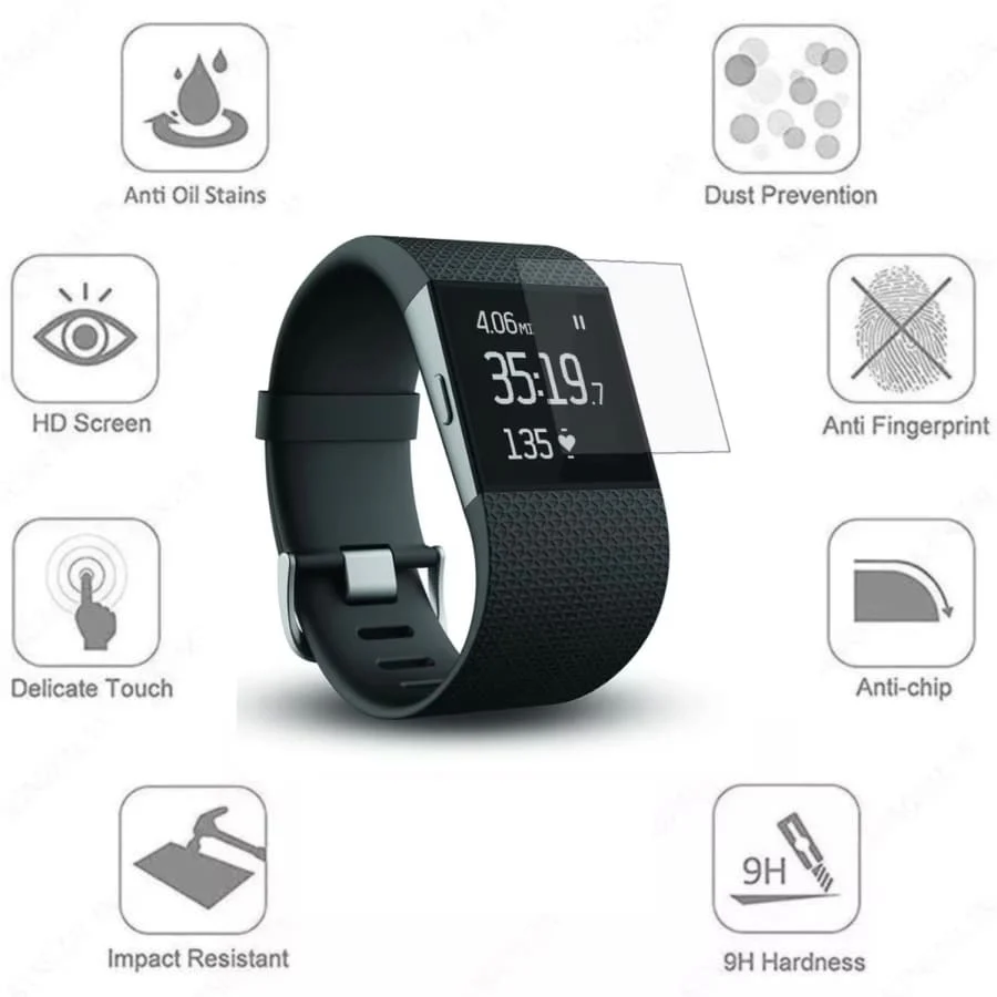 Screen Protector for Fitbit Surge - Image 2