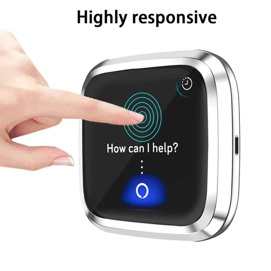 Protective Case for Fitbit Versa 1 (Clear) - Image 3