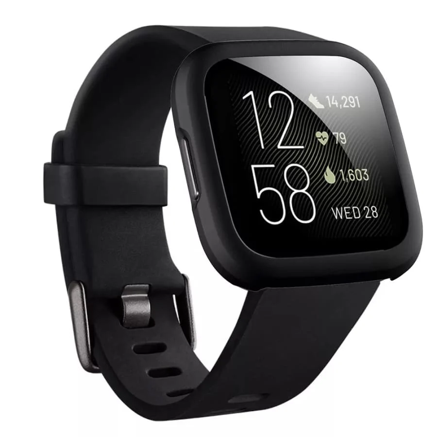 Protective Case for Fitbit Versa 2 (Black) - Image 2