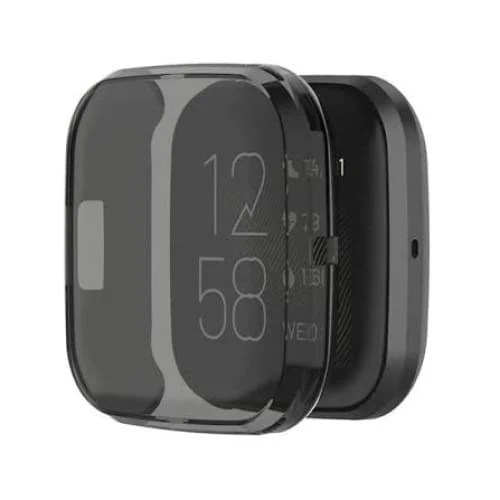 Protective Case for Fitbit Versa 2 (Black Smoke)