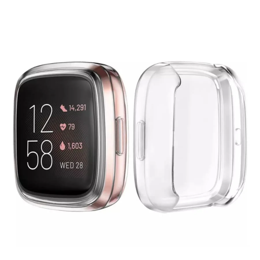 Protective Case for Fitbit Versa 3 (Clear)