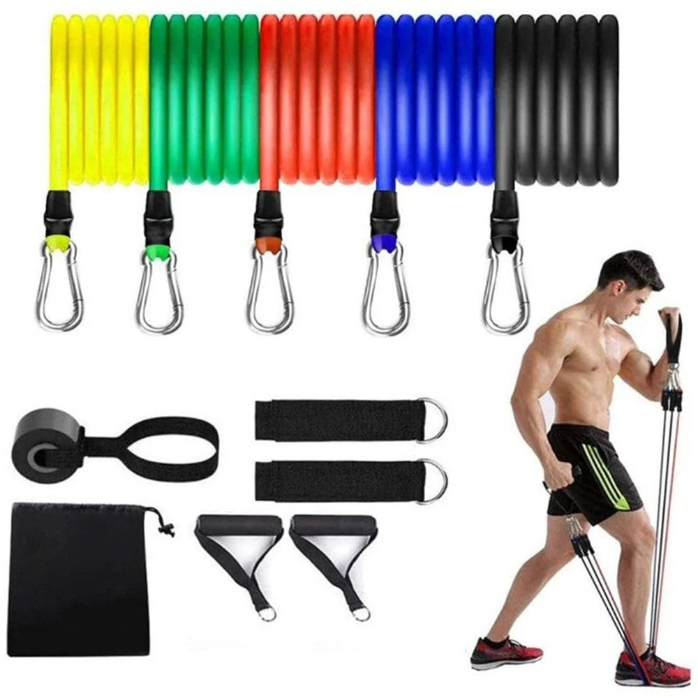 Fitness Exercises Resistance Bands Set - Image 11
