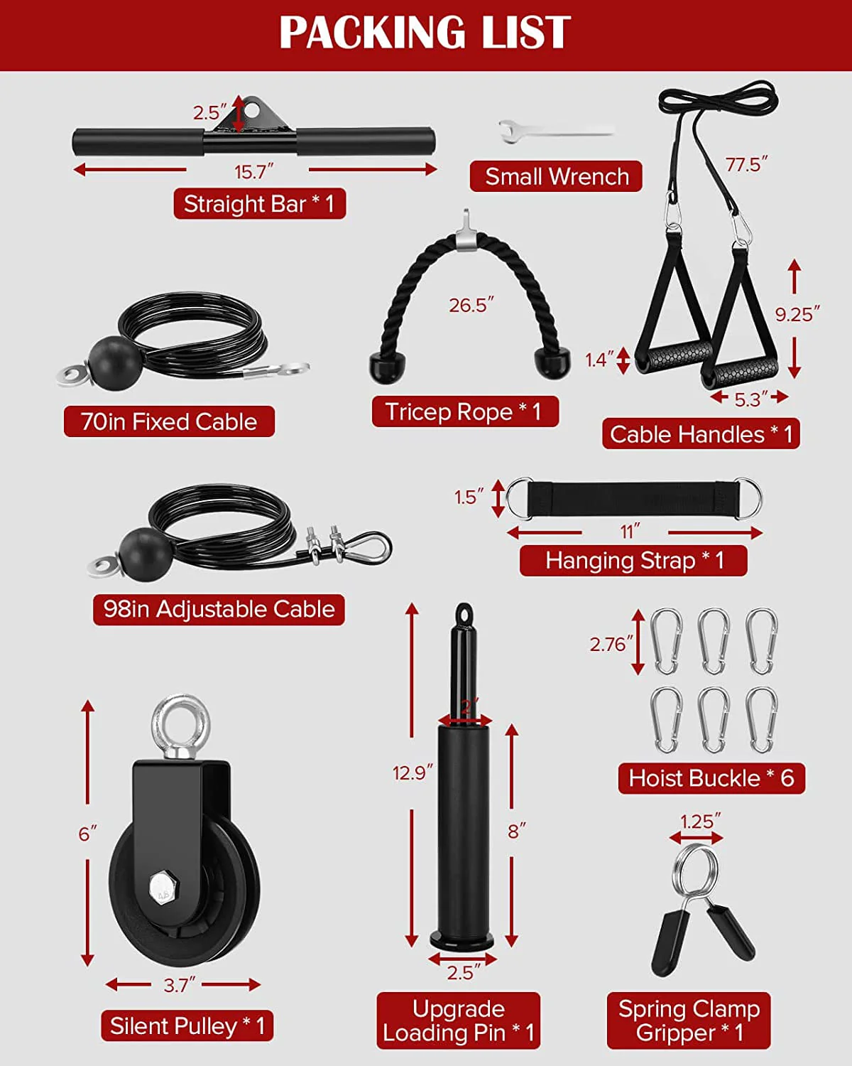 Fitness Lift Pulley System - Image 9