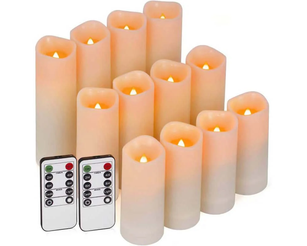 Flameless Candles Battery Operated - Image 9