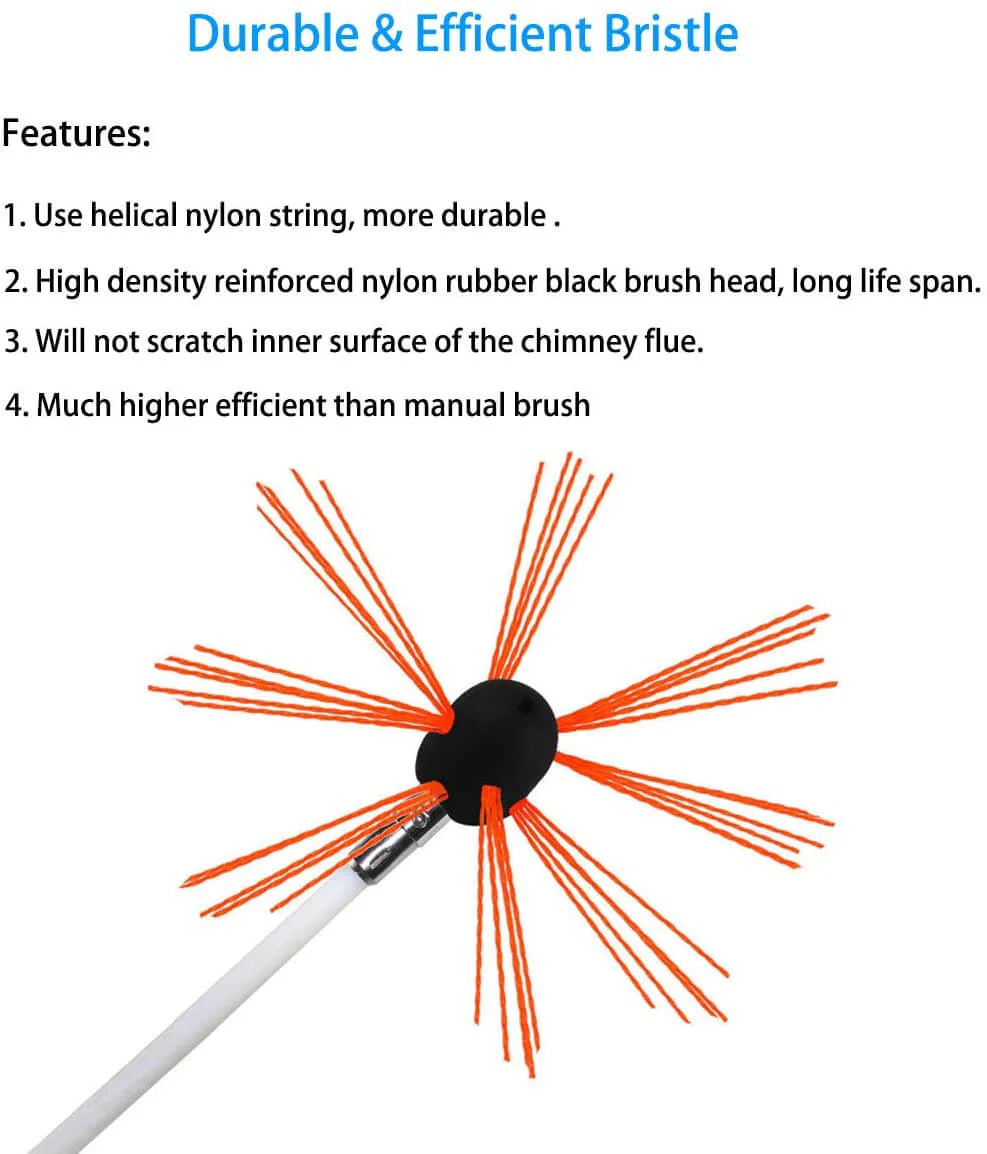 Flexible Dryer Vent Chimney Cleaner Kit - Image 2