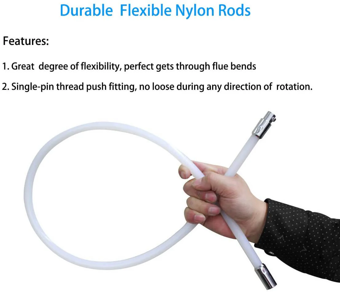 Flexible Dryer Vent Chimney Cleaner Kit - Image 3