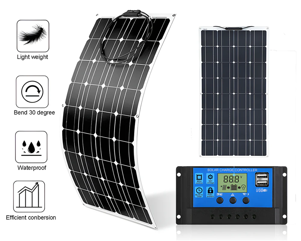 Flexible Solar Panel 150W 18V Monocrystalline - Image 4
