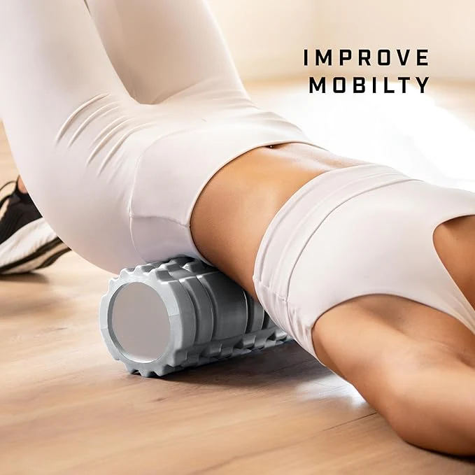 Foam Roller Yoga Roller Gray - Image 6