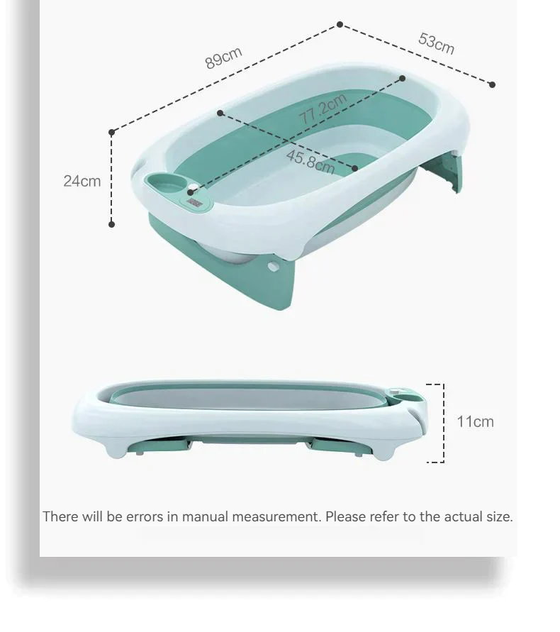 Foldable Baby Bath Tub & Soft Drying Bath Seat -Pink - Image 9