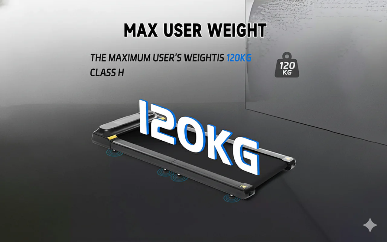 Foldable Walking Pad Treadmill Compact Flat - Image 11