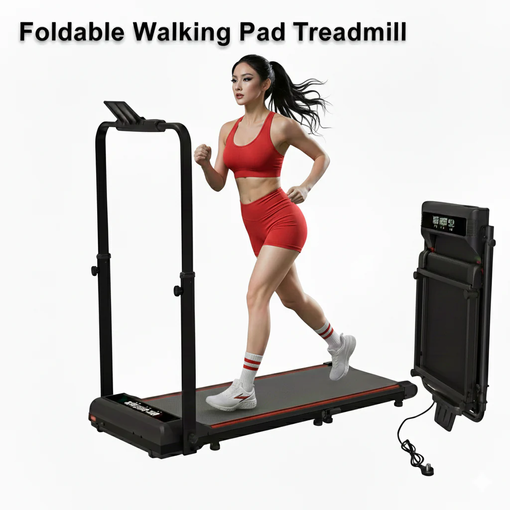 Foldable Walking Pad Treadmill Compact Flat - Image 12