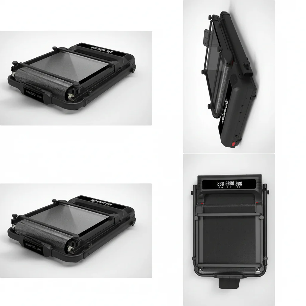 Foldable Walking Pad Treadmill Compact Flat - Image 3