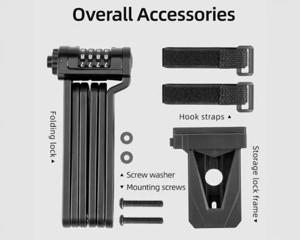 Portable Folding Bike Lock - Image 5